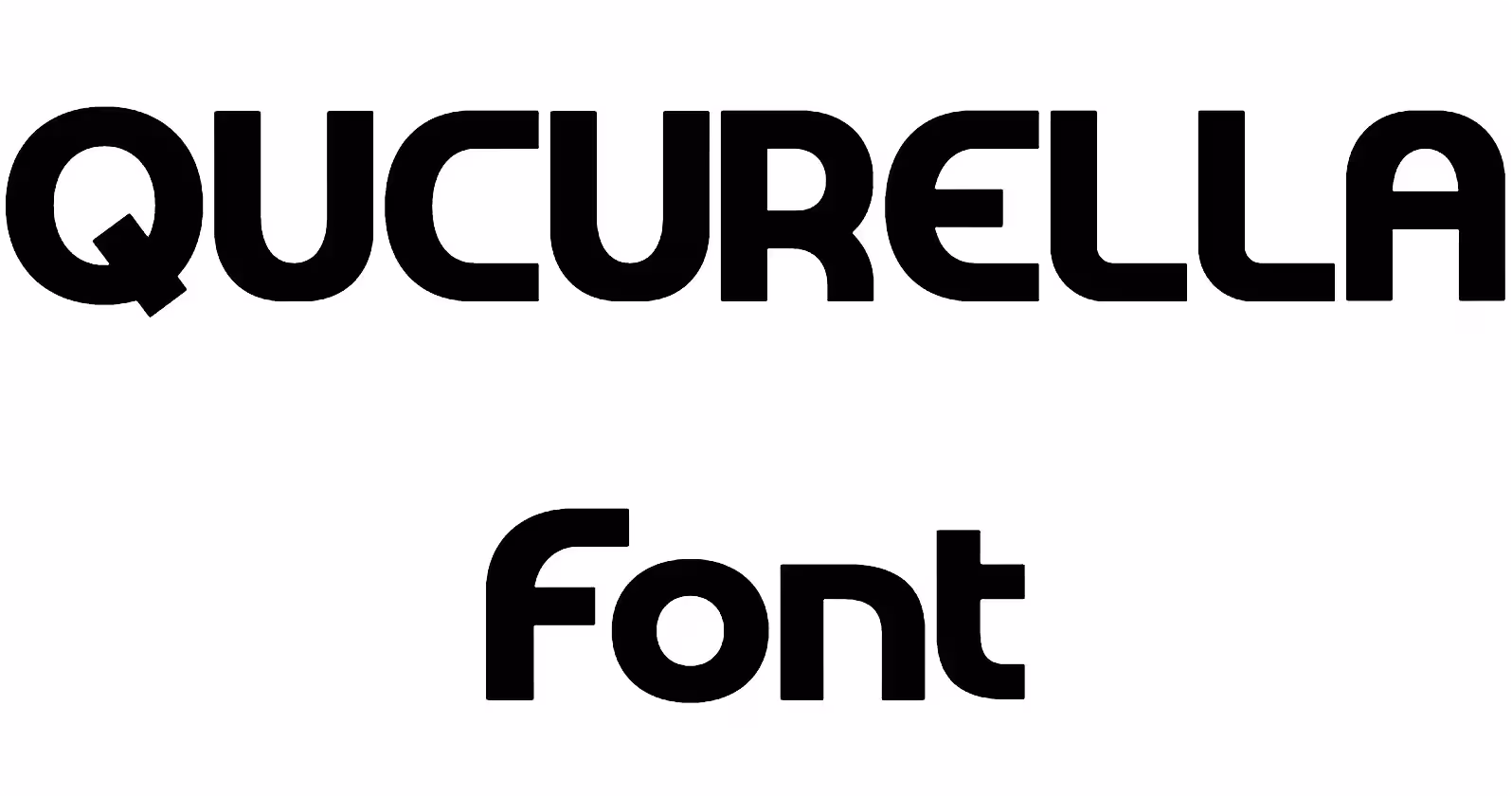 QUCURELLA Font