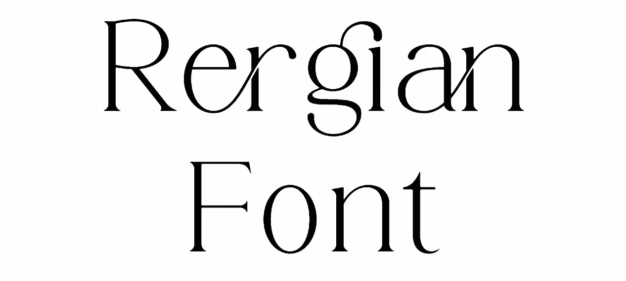 Rergian Font