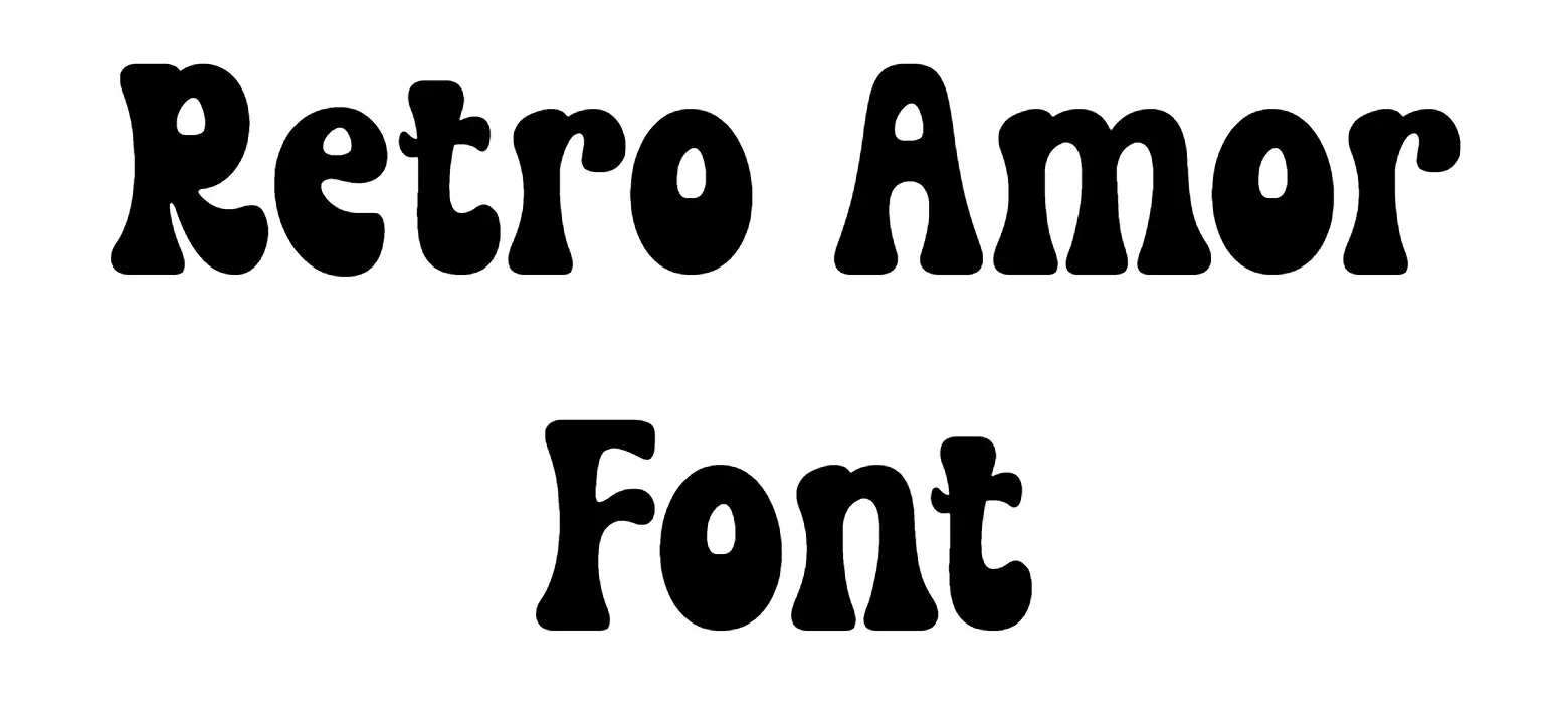 Retro Amor Font download
