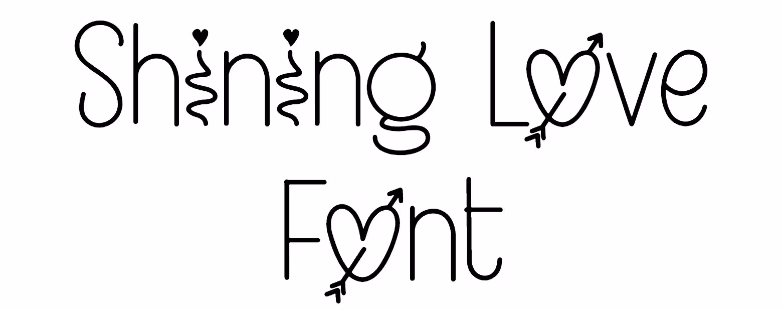 Shining Love Font