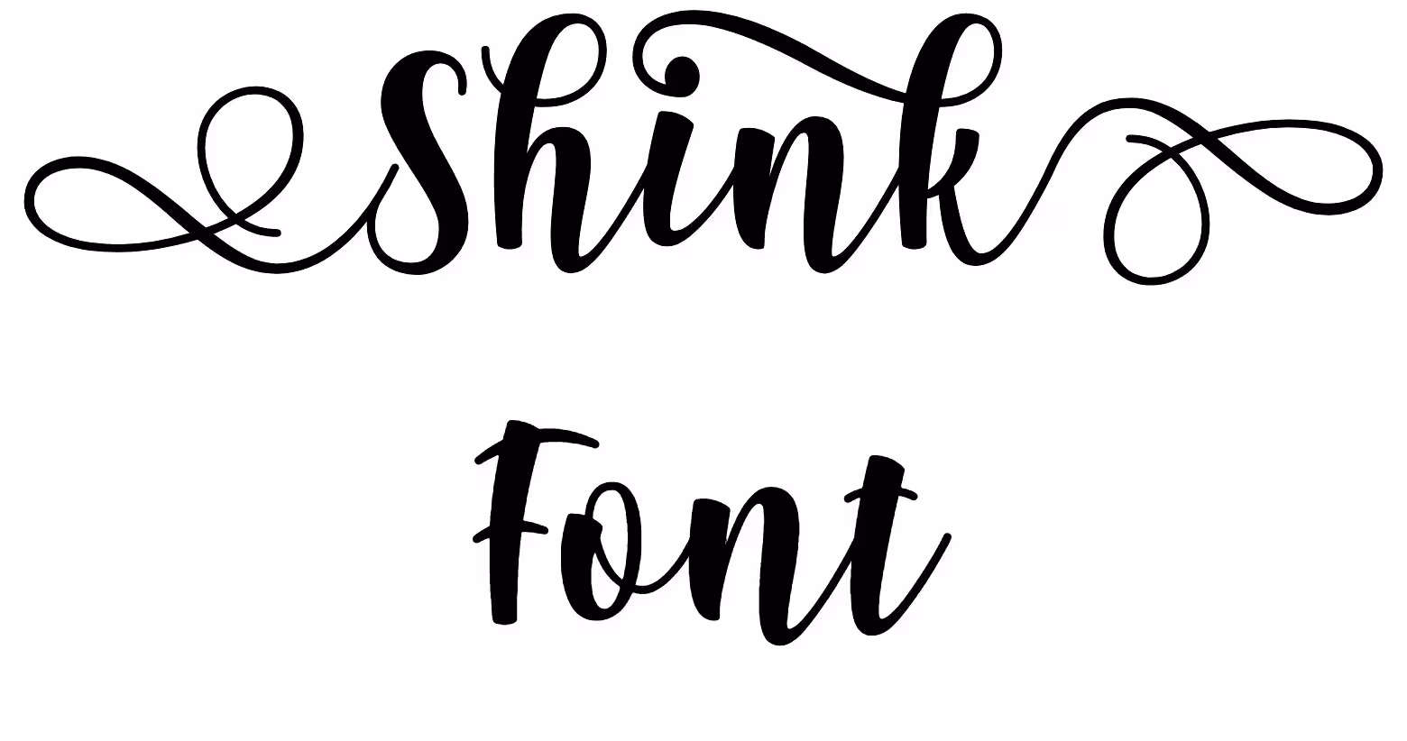 Shink Font