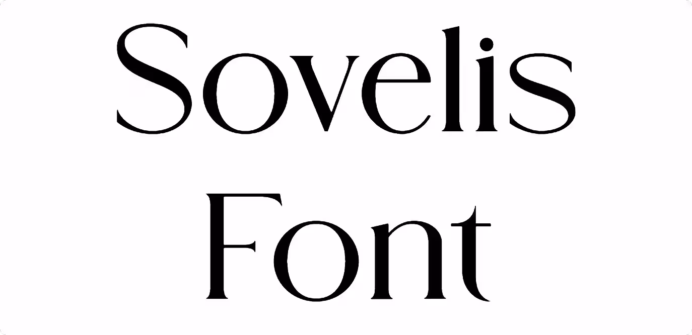 Sovelis Font