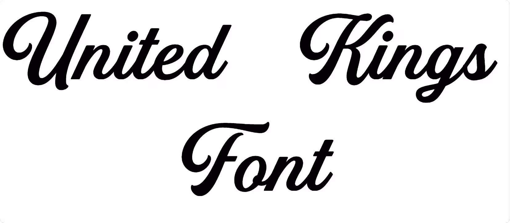 United Kings Font