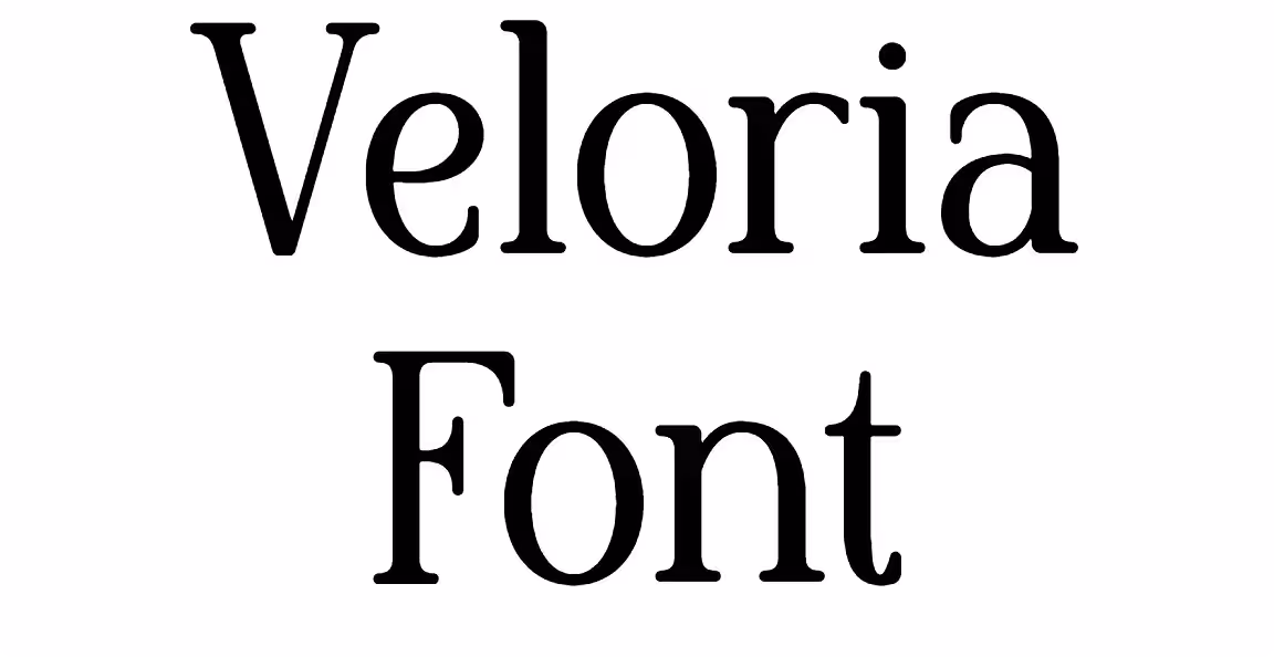 Veloria Font