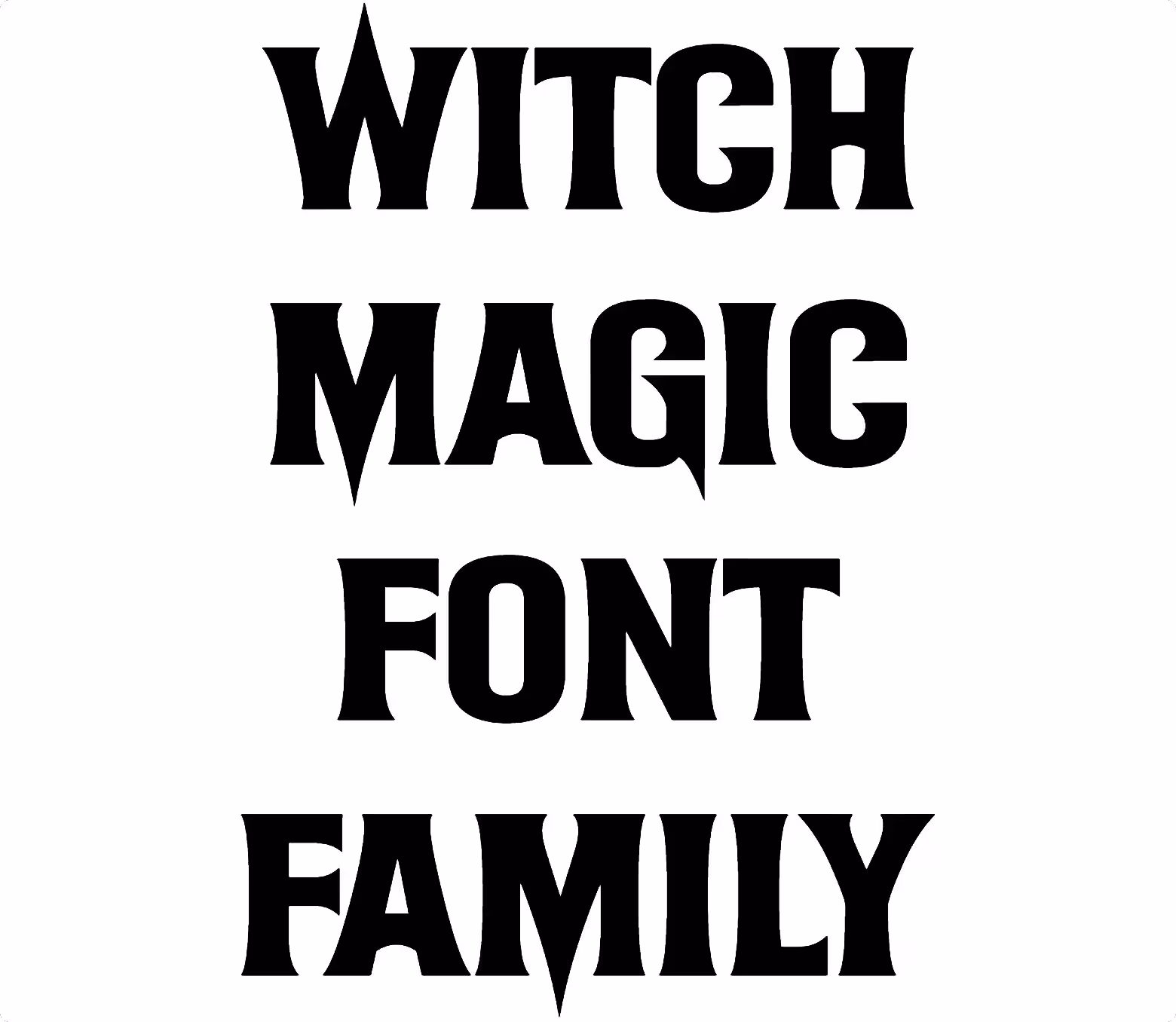 Witch Magic Font Family