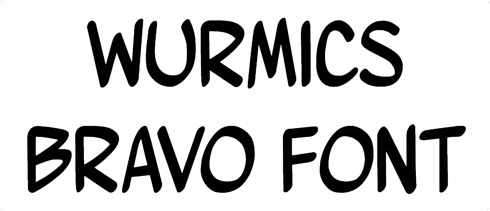 Wurmics Bravo Font