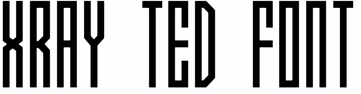 Xray Ted Font