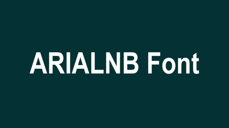 ARIALNB Font download