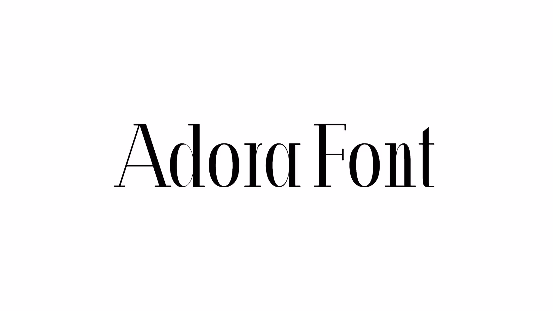 Adora Font