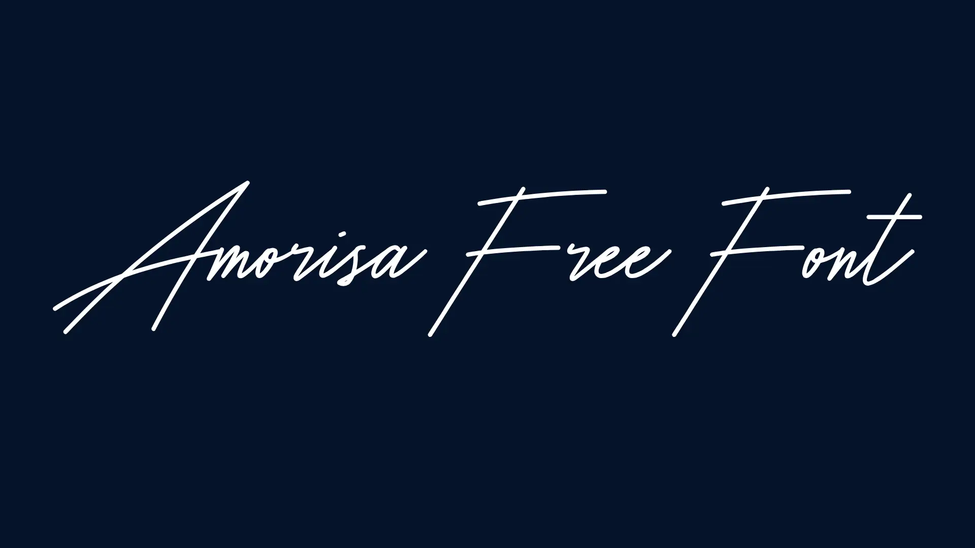 Amorisa Free Font
