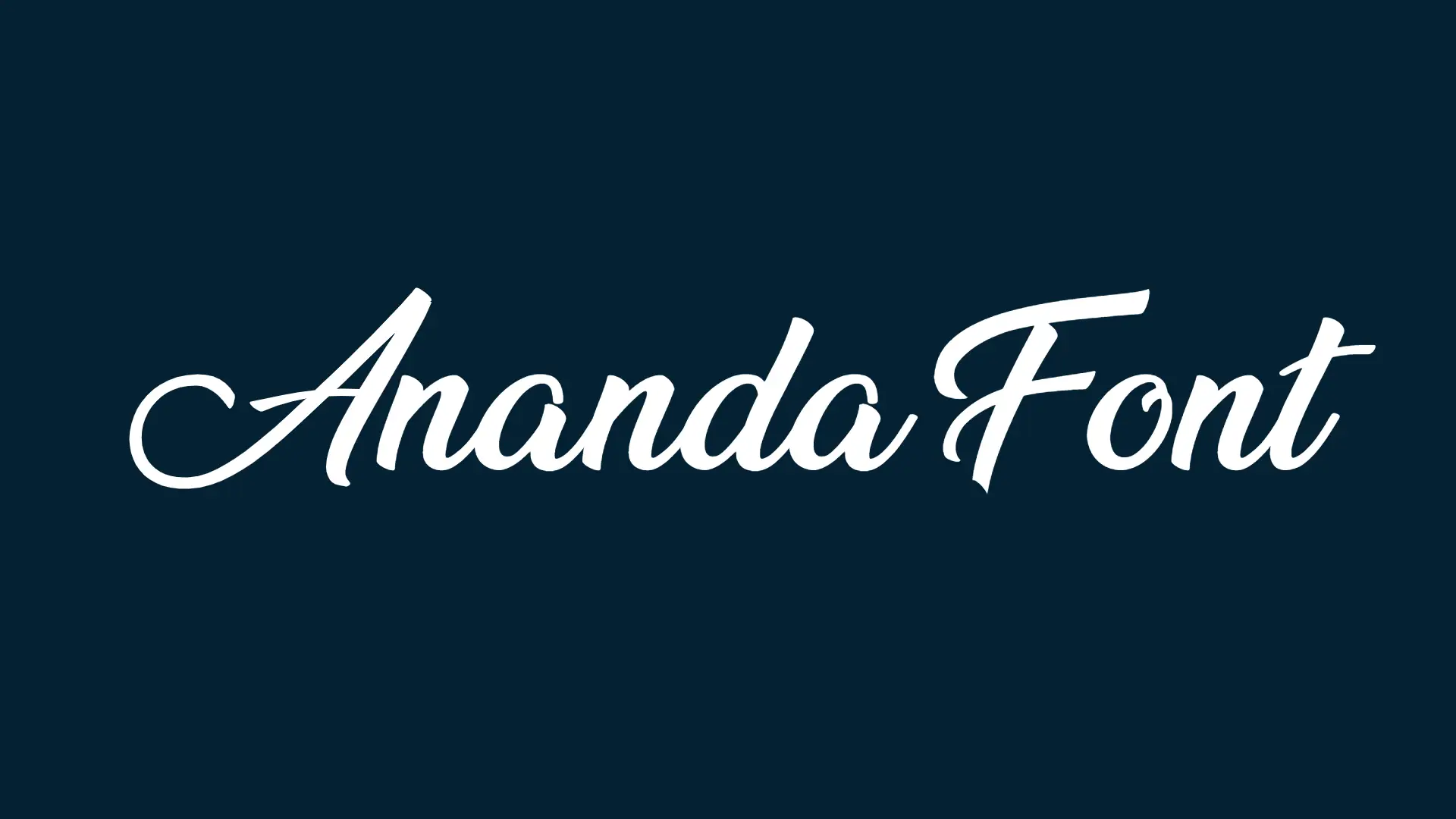 Ananda Font
