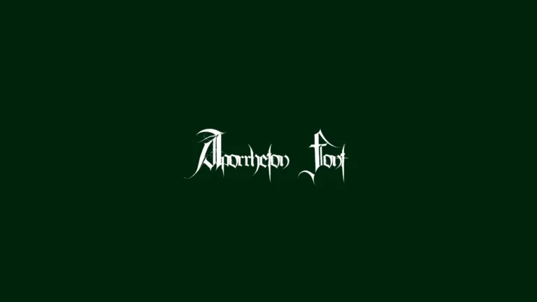 Aporrheton Font