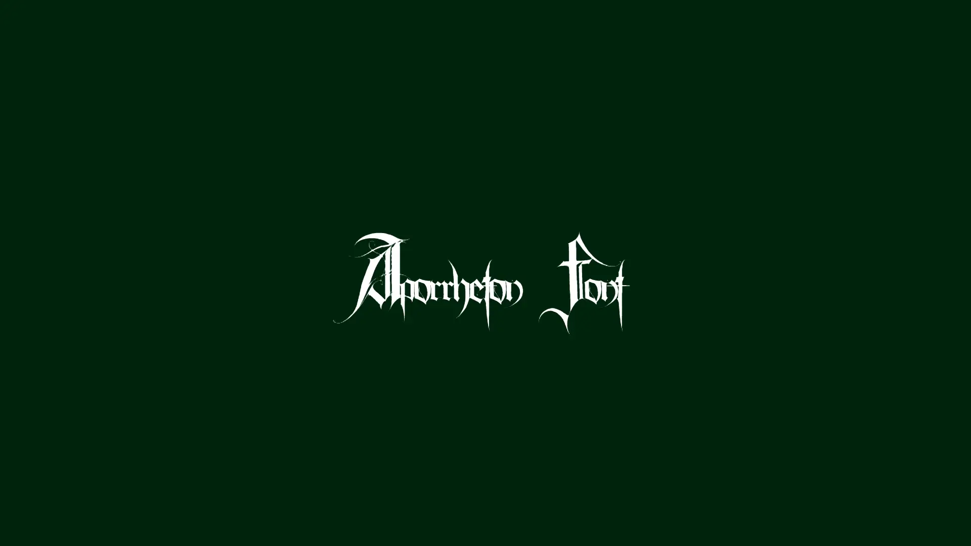 Aporrheton Font