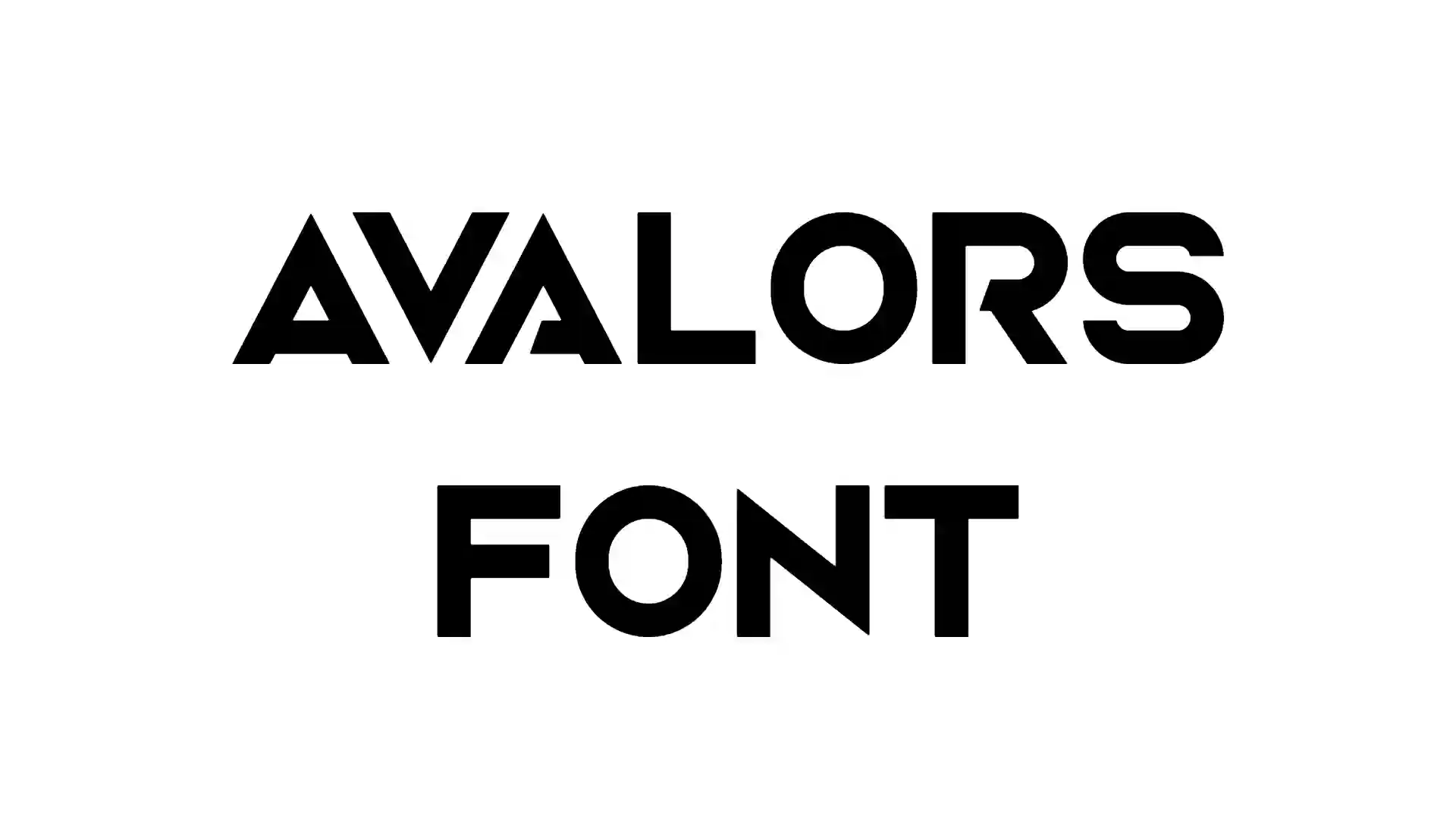 Avalors Font