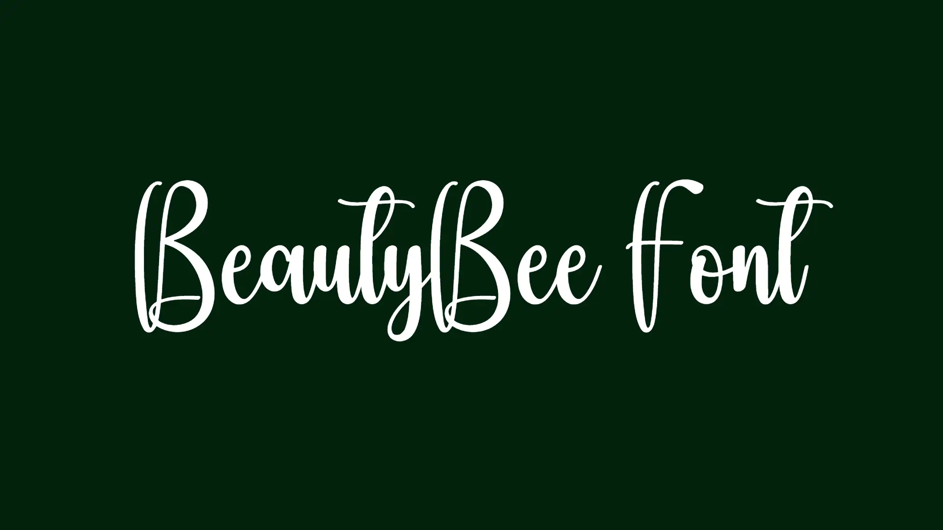 BeautyBee Font