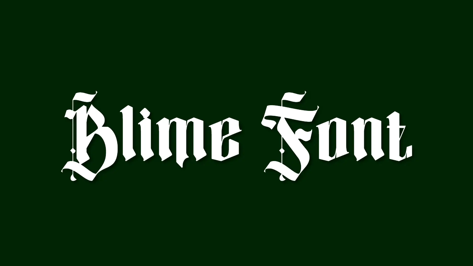 Blime Font