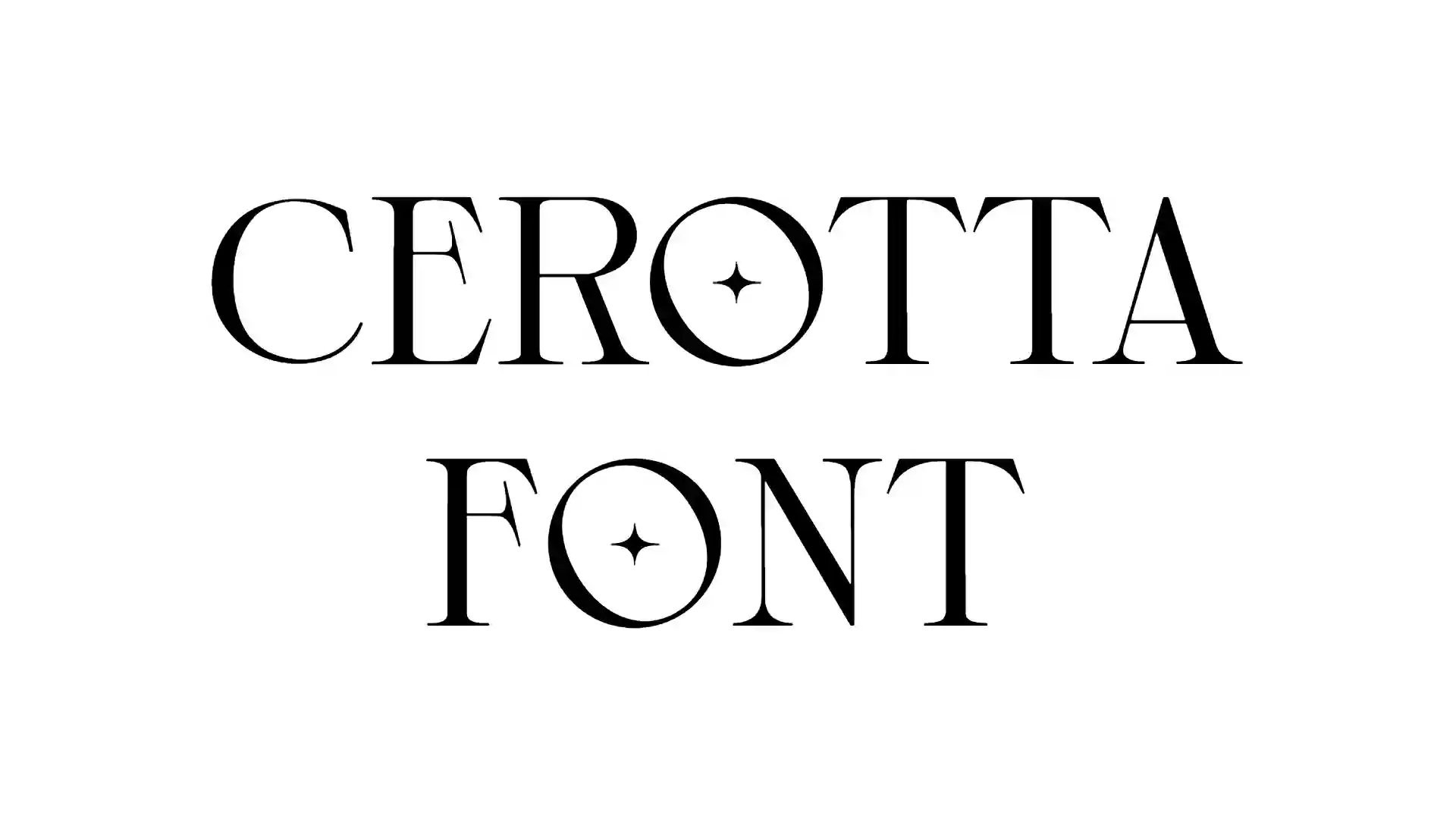 Cerotta Font