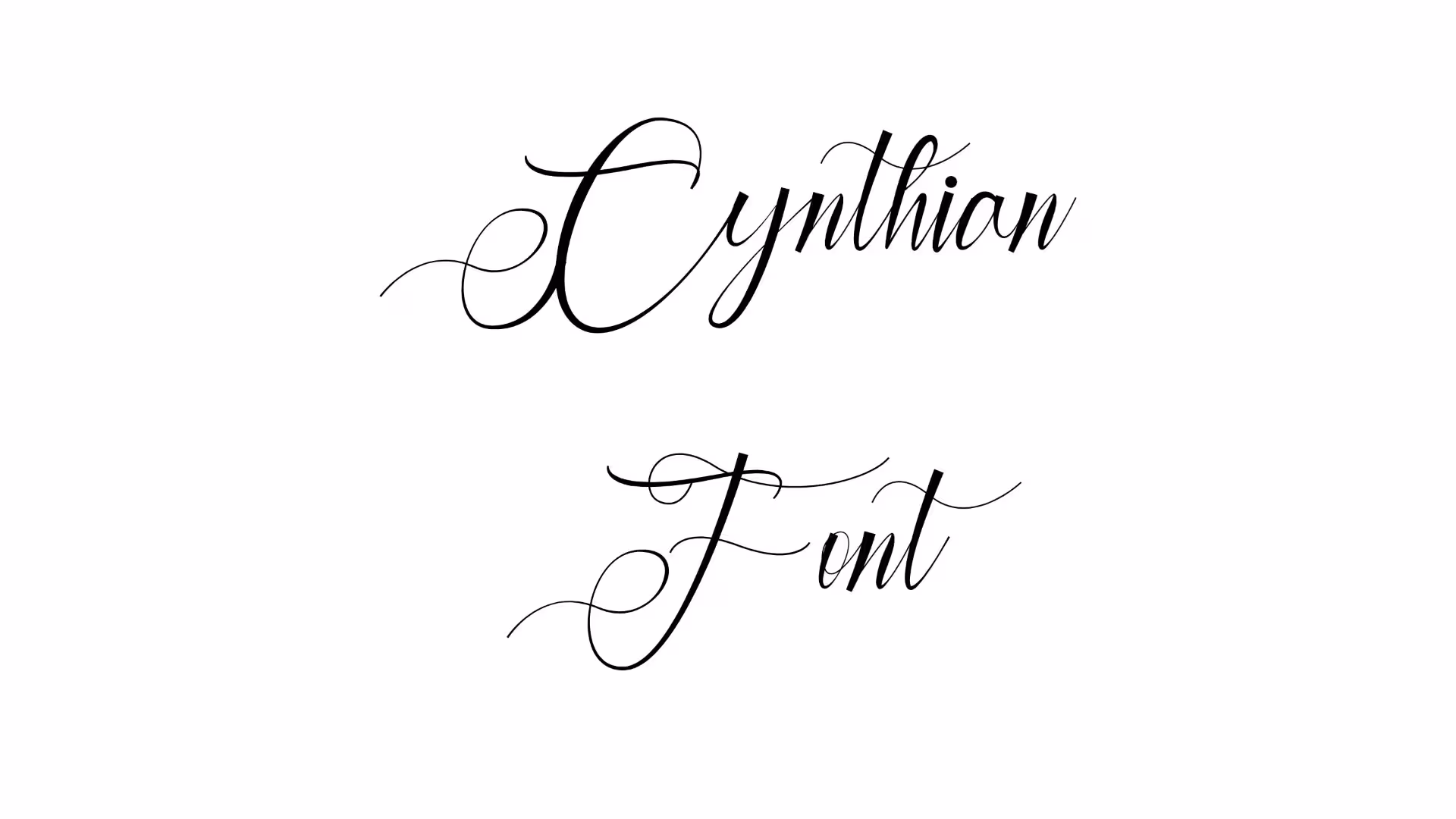 Cynthian Font
