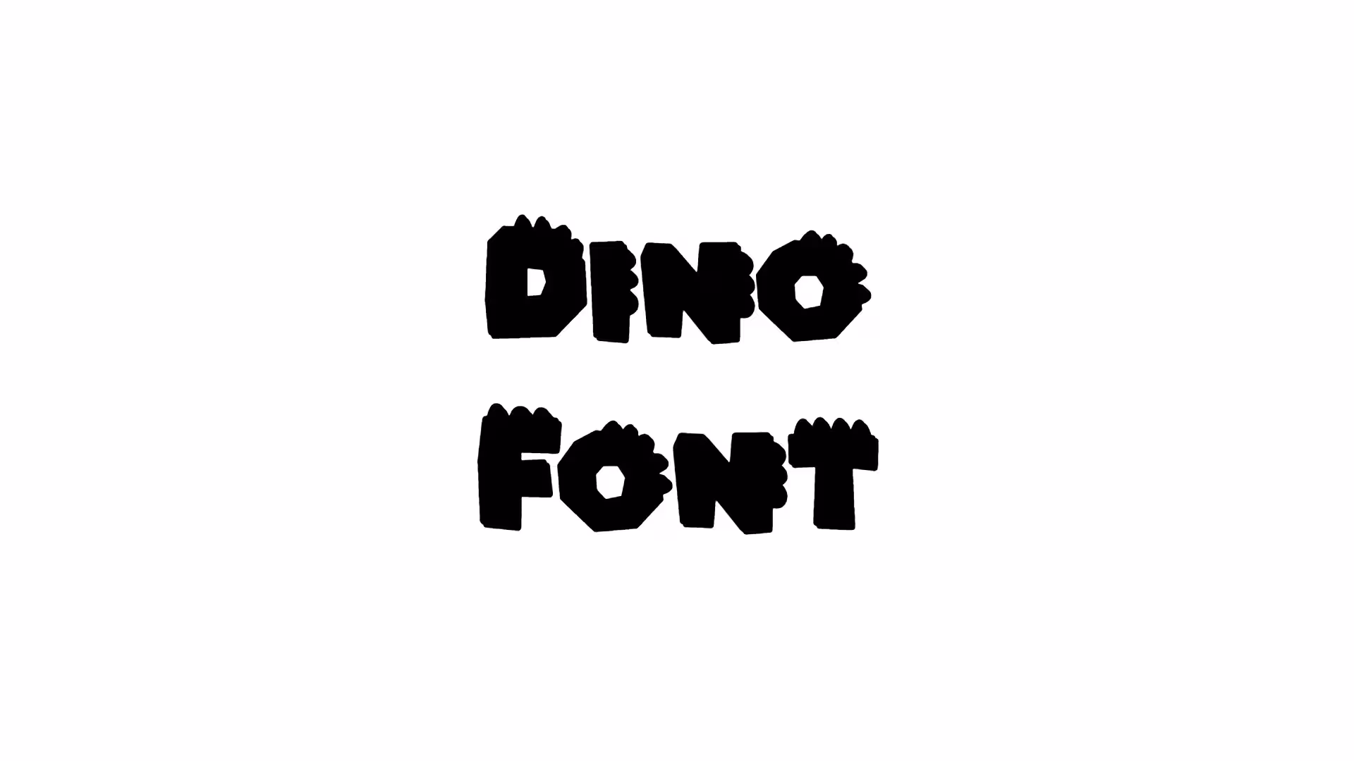 Dino Font