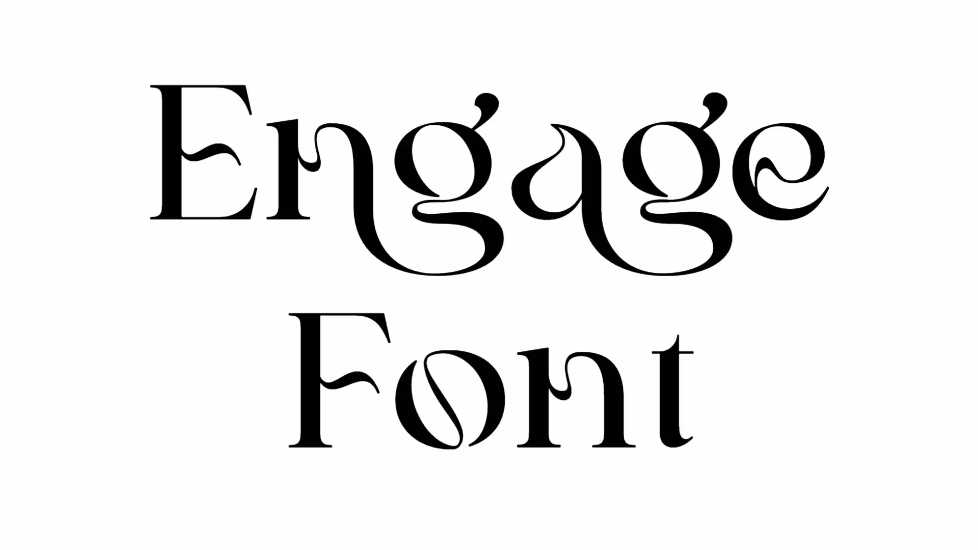 Engage Font