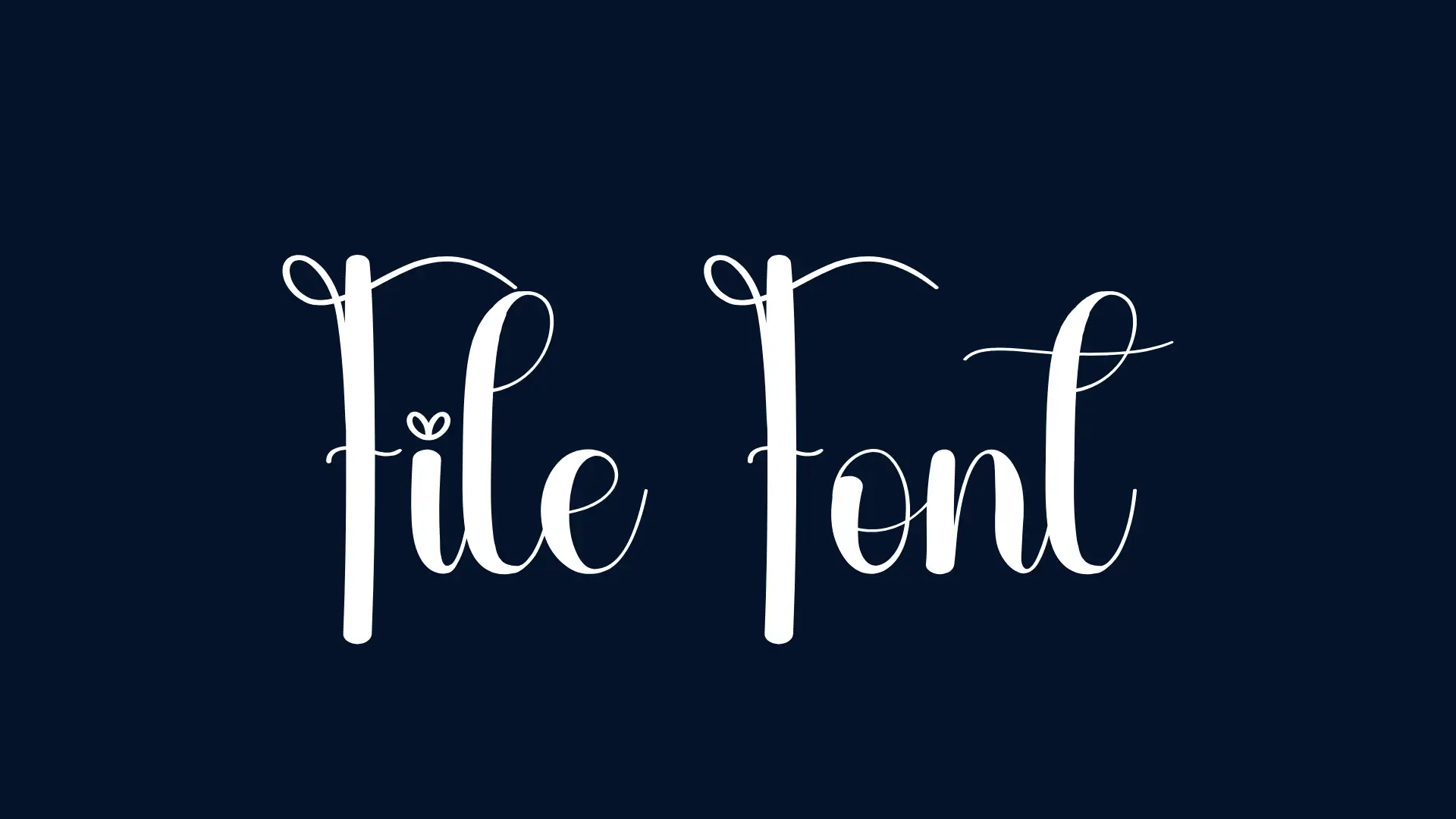 File Font