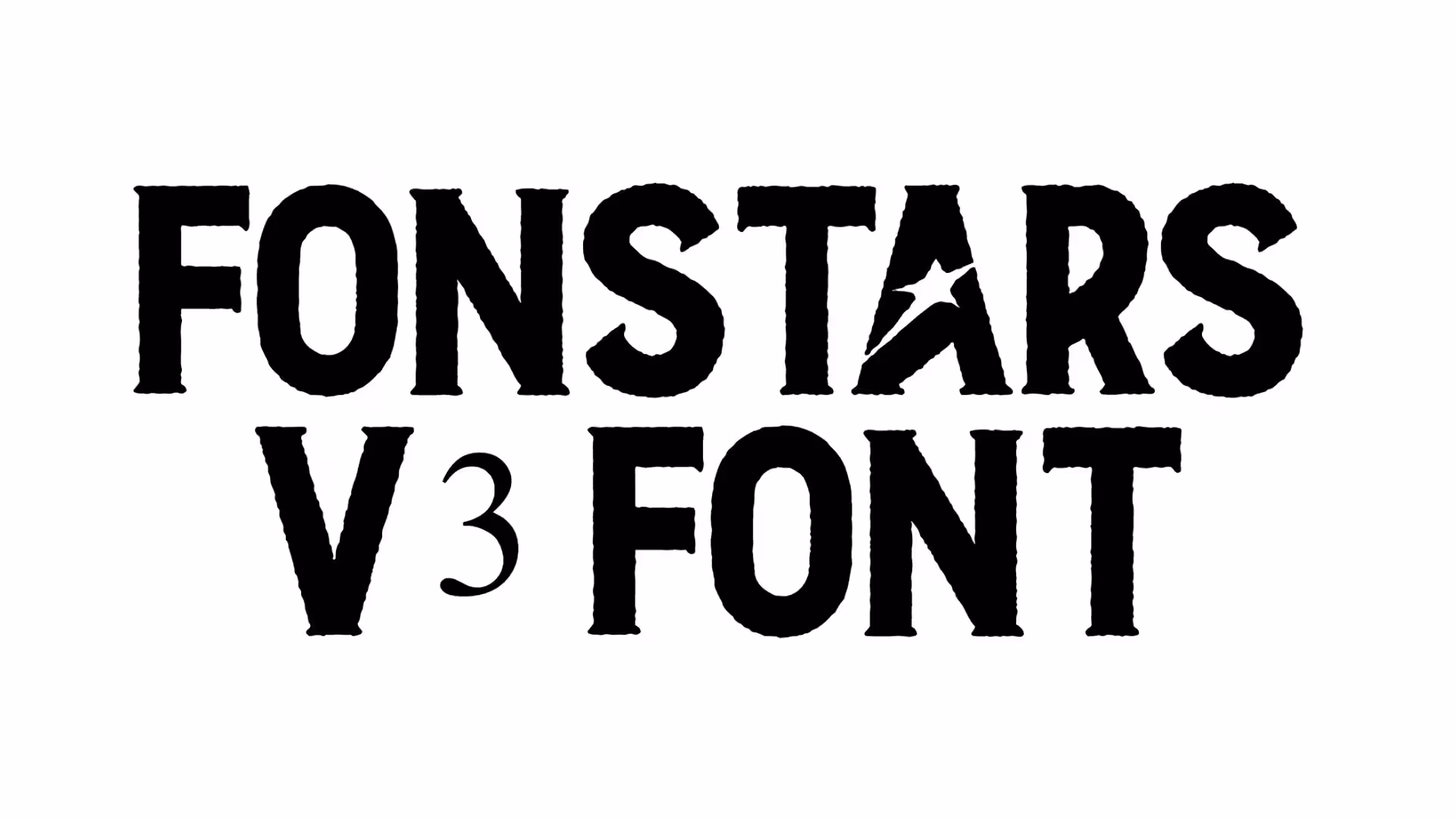 Fonstars V3 Font