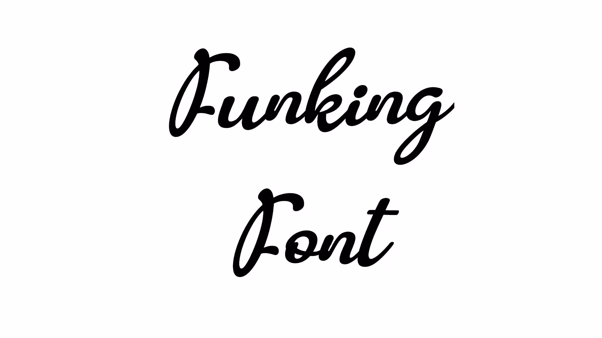 Funking Font