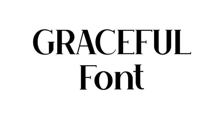GRACEFUL Font