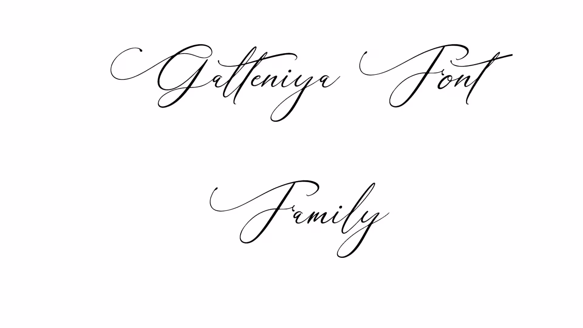 Galteniya Font Family