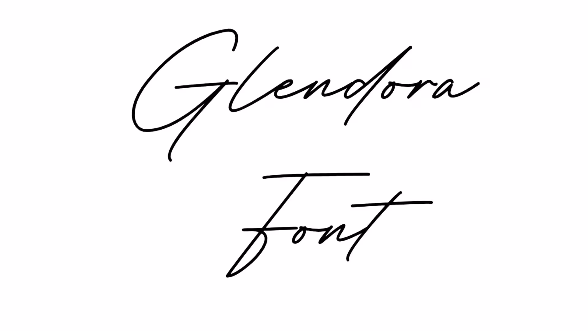 Glendora Font