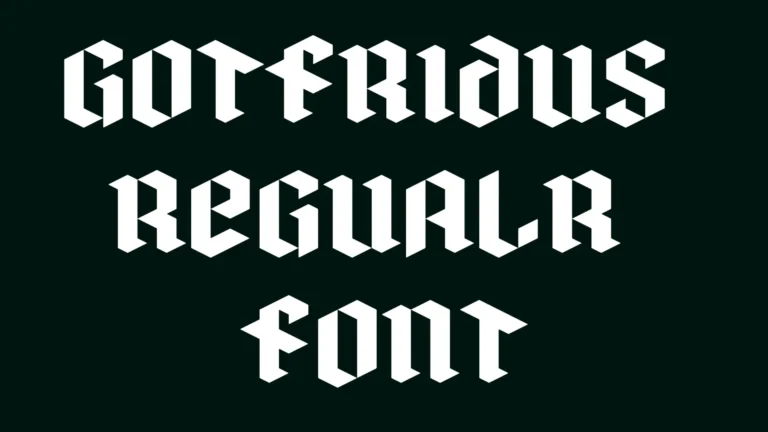 Gotfridus Regualr Font