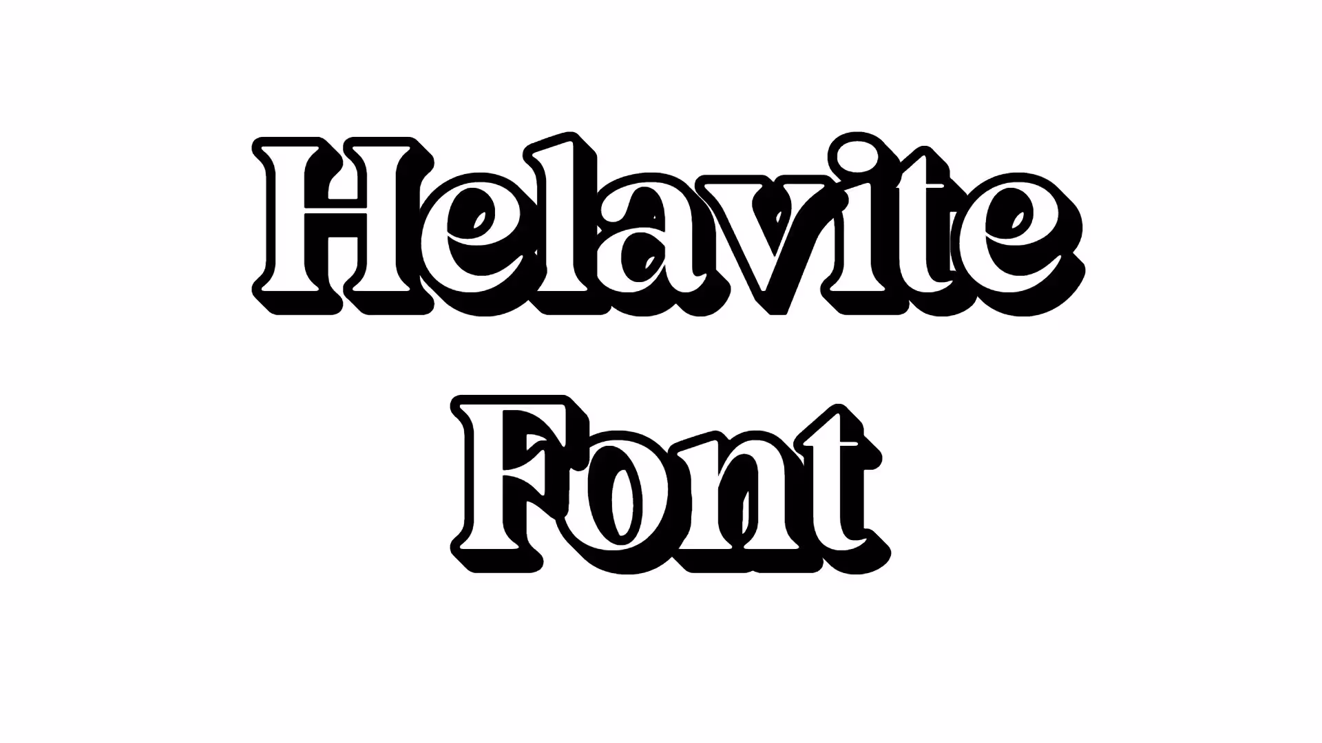 Helavite Font