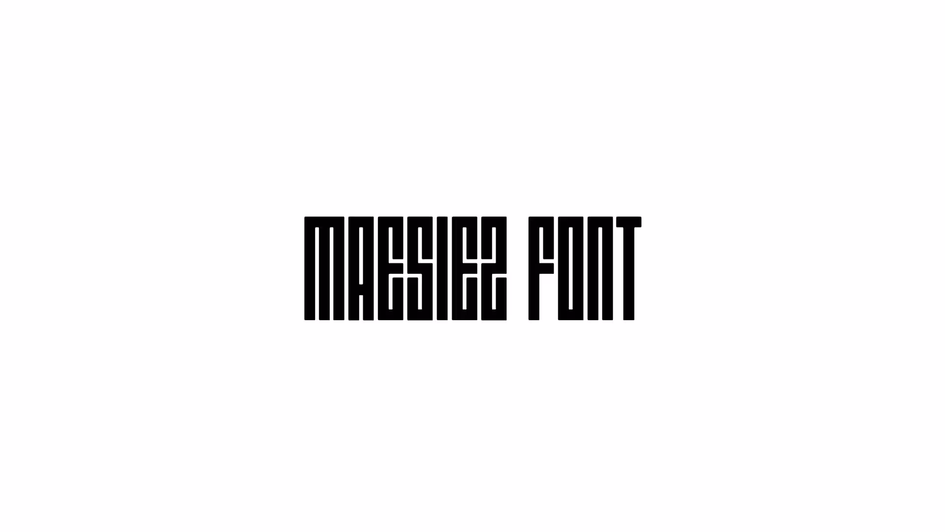 Maesiez Font