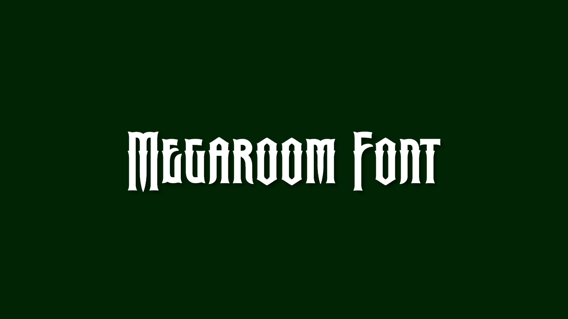 Megaroom Font