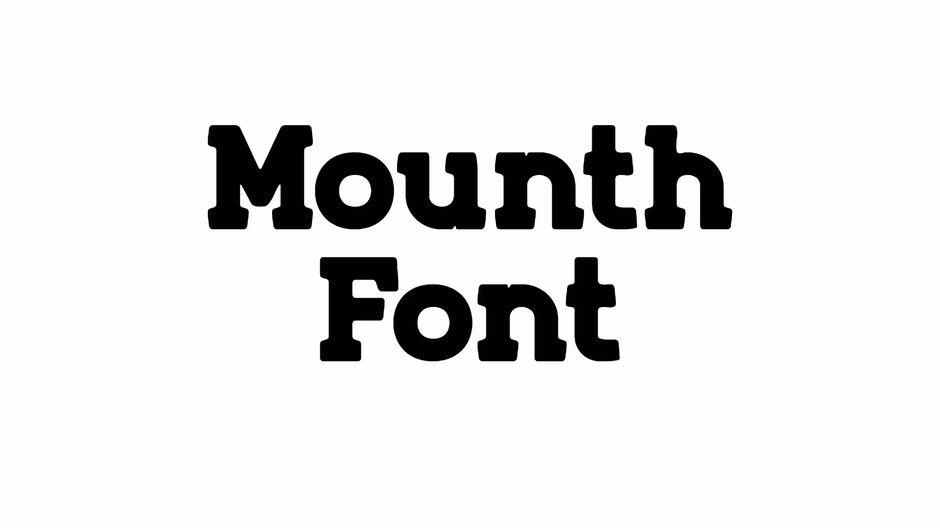 Mounth Font