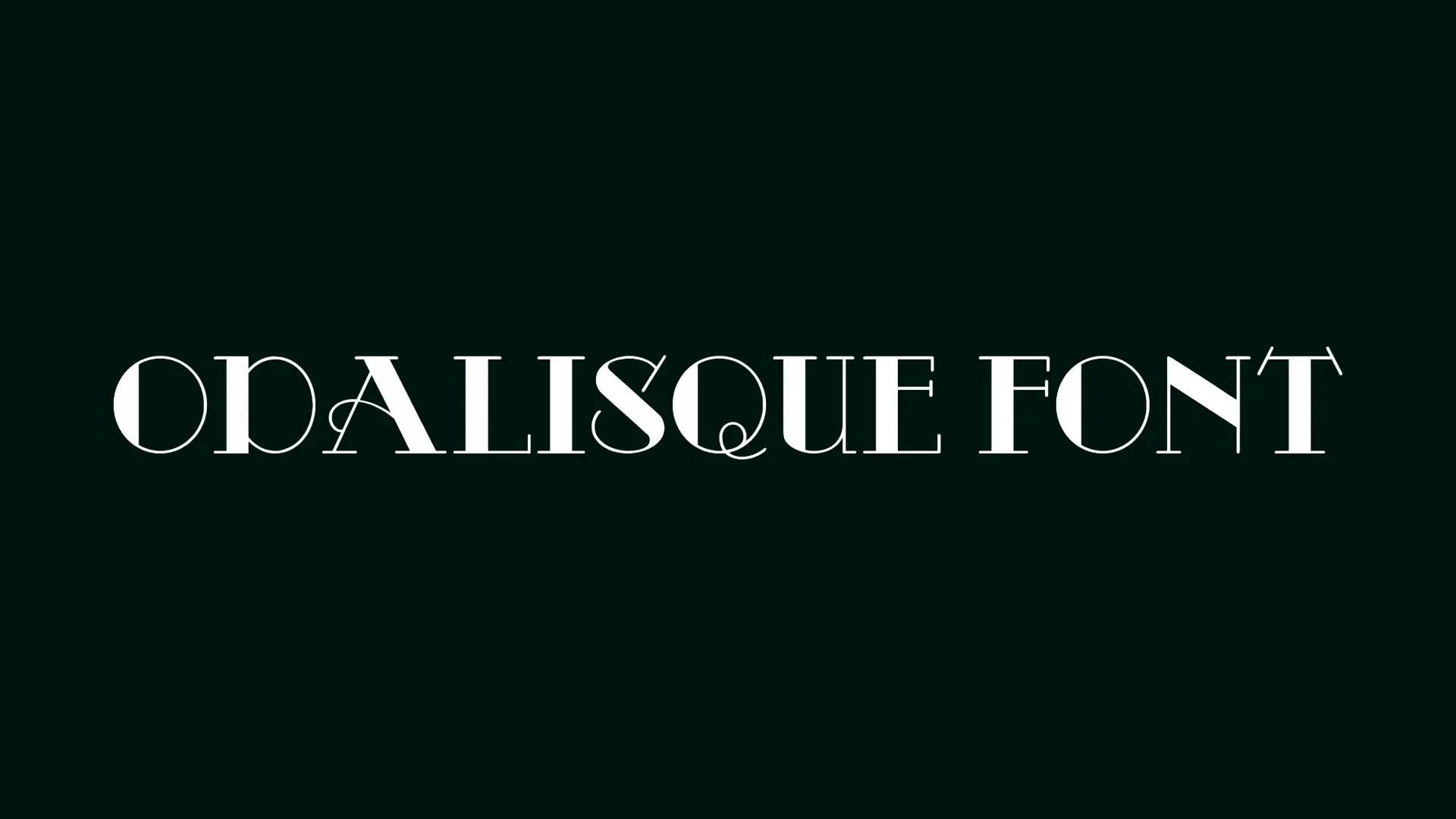 Odalisque Font