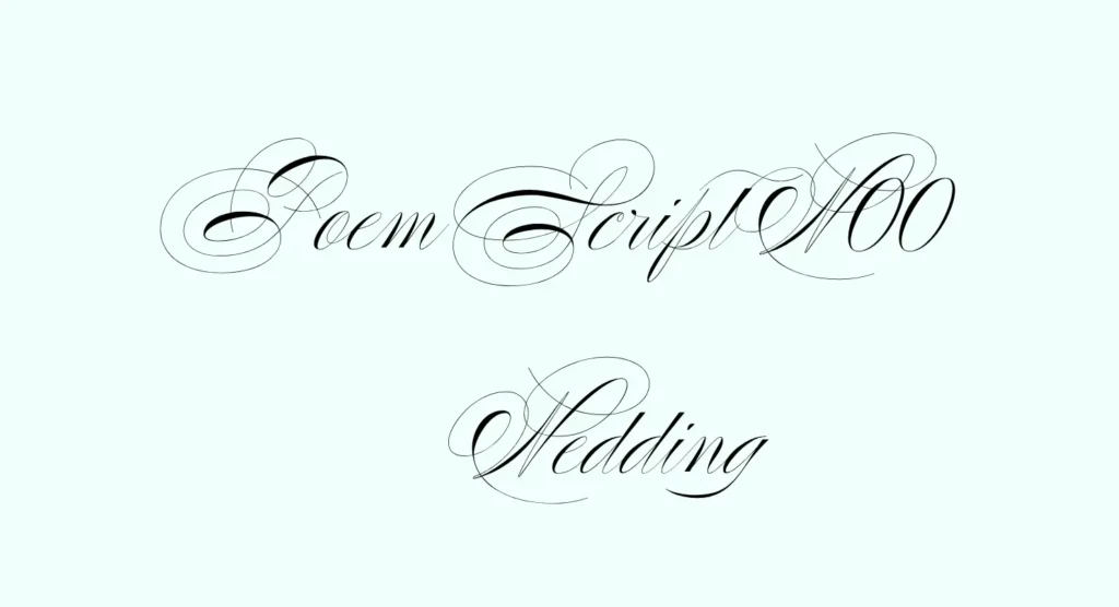 Poem Script Wedding