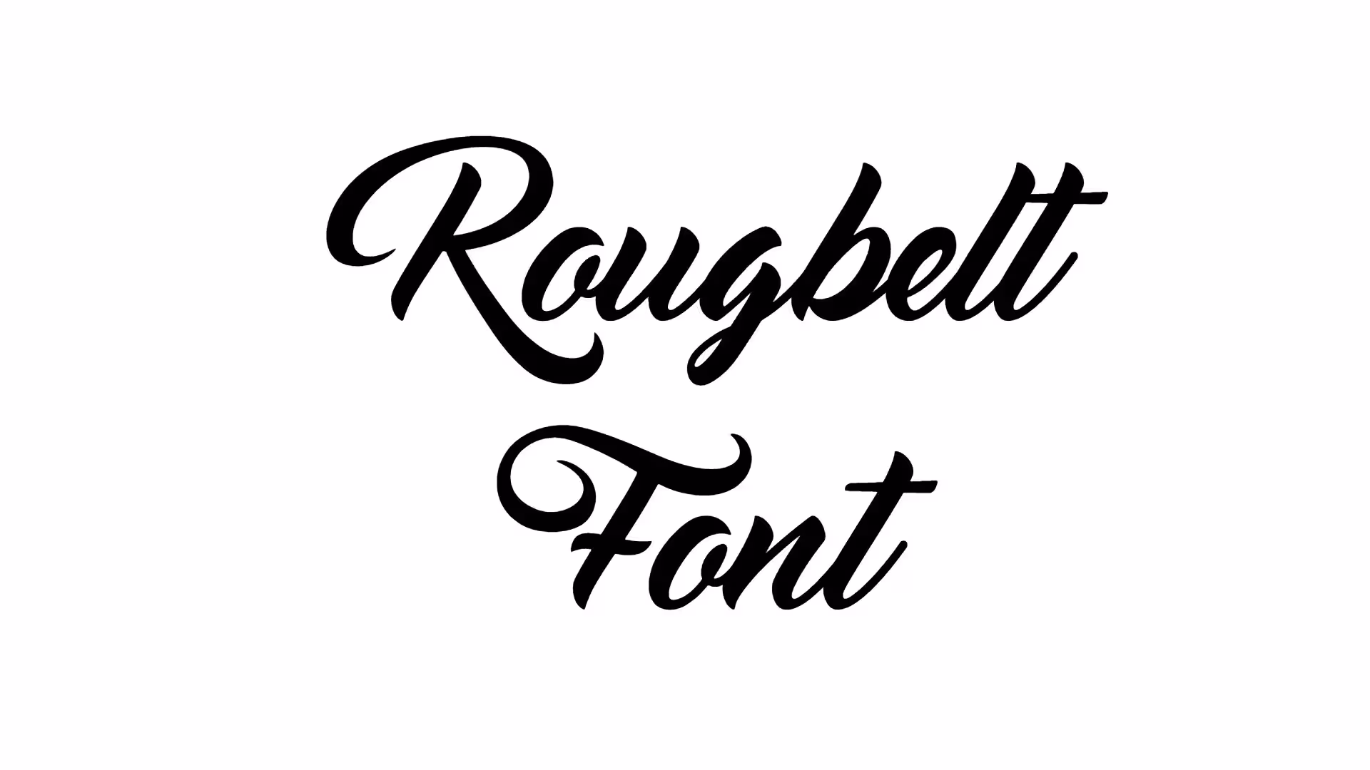 Rougbelt Font