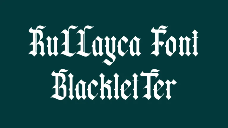 RuLLayca Font