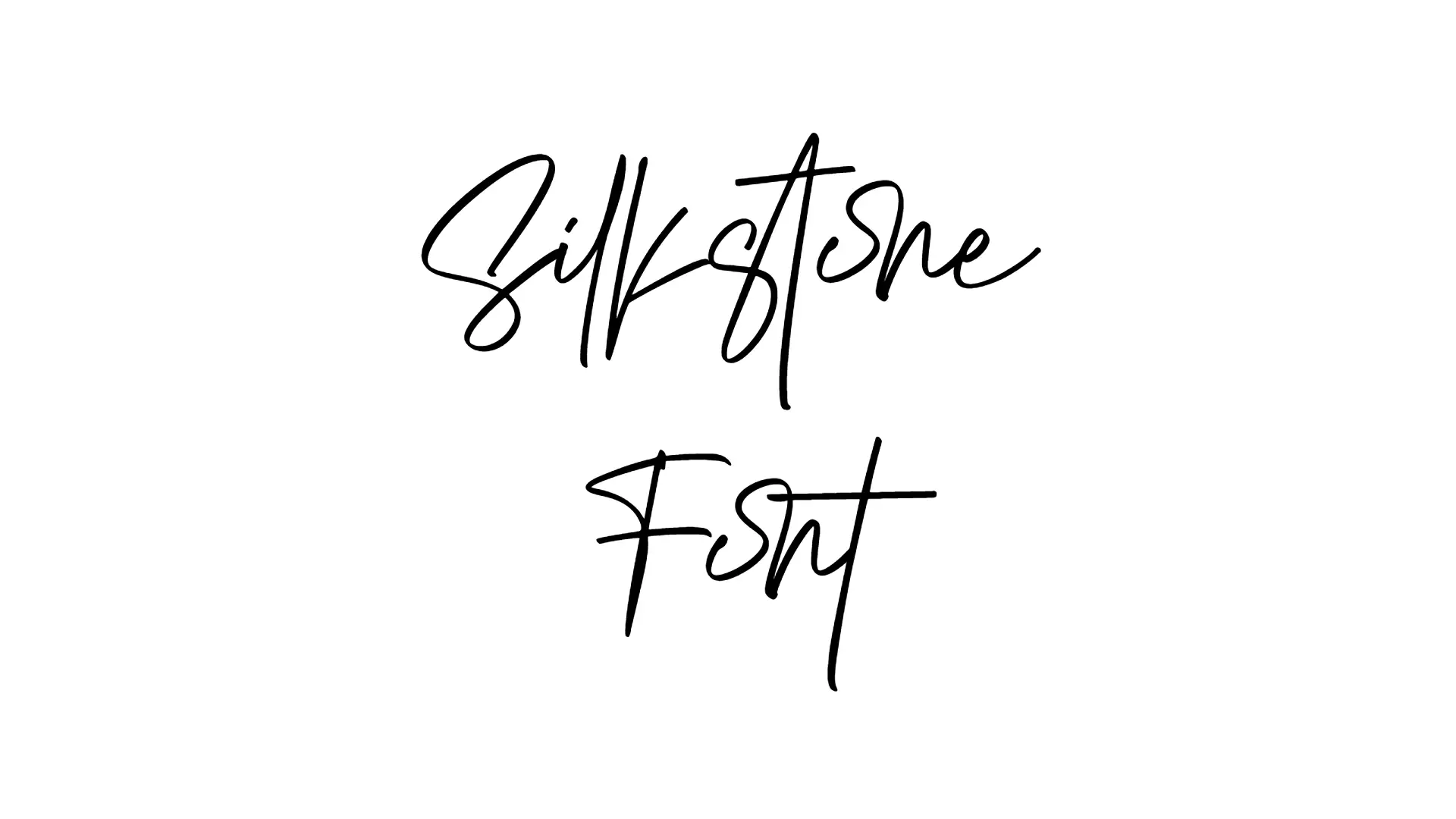 Silkstone Font