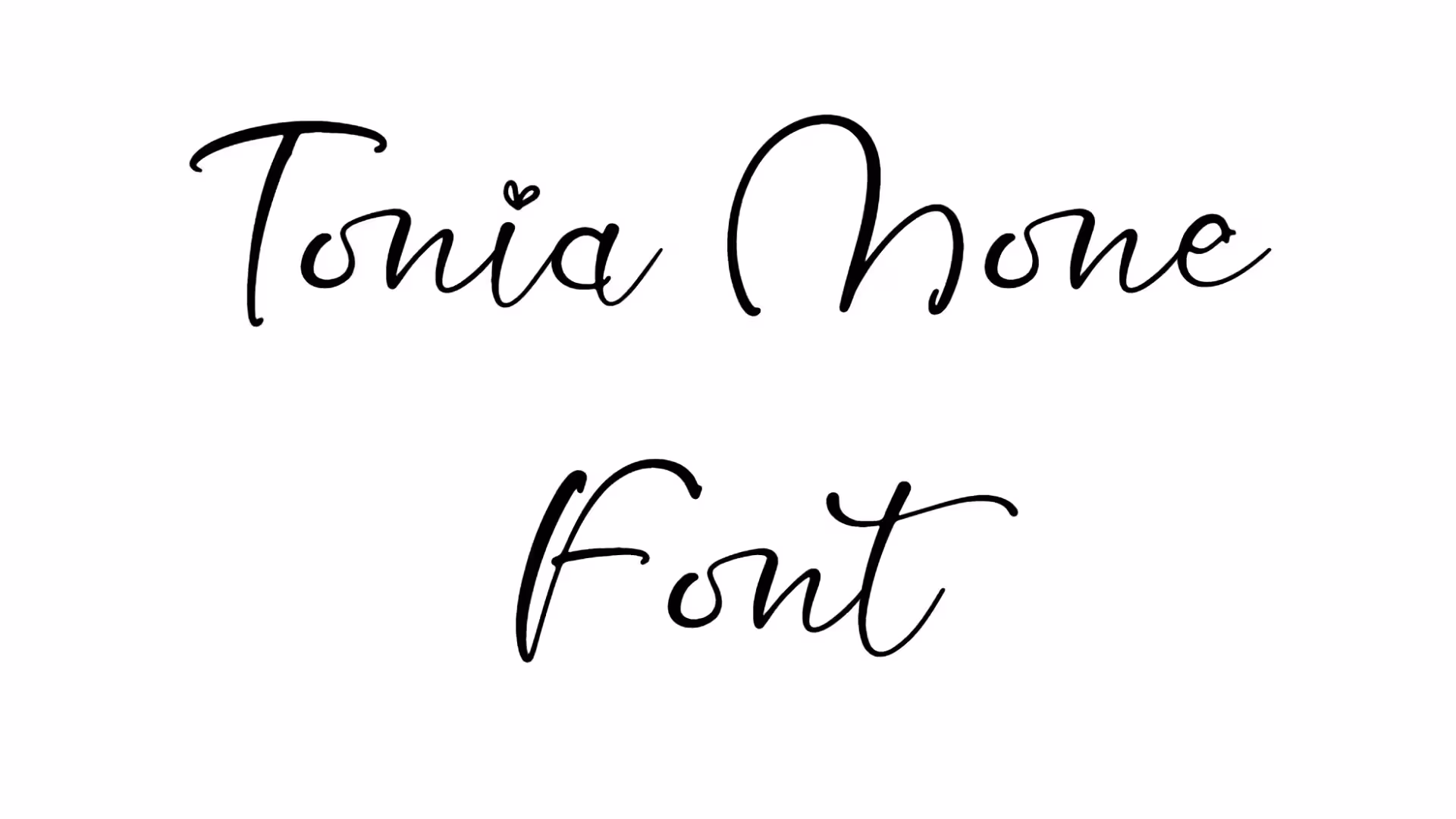 Tonia Mone Font