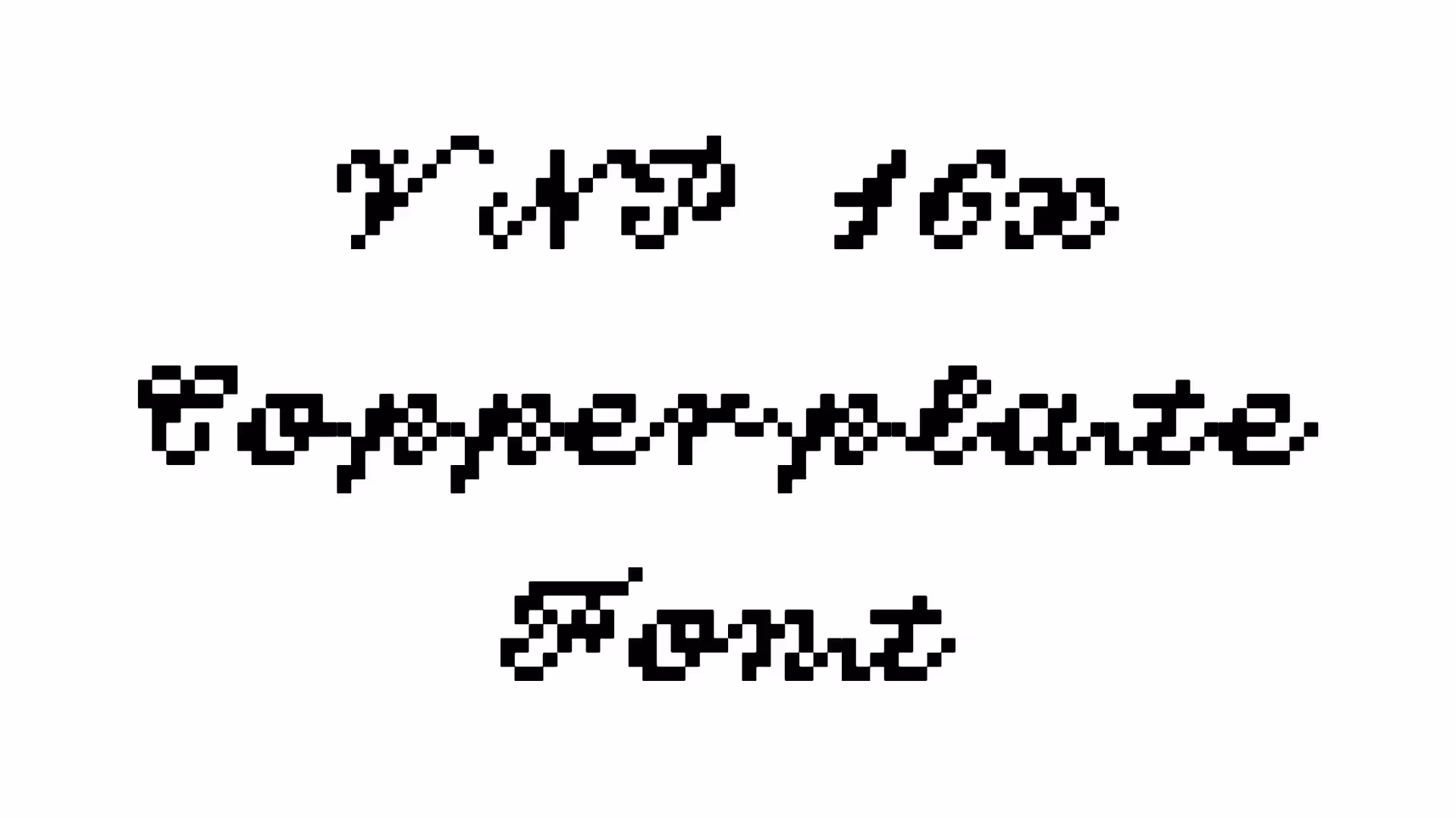 VNP 16x Copperplate Font