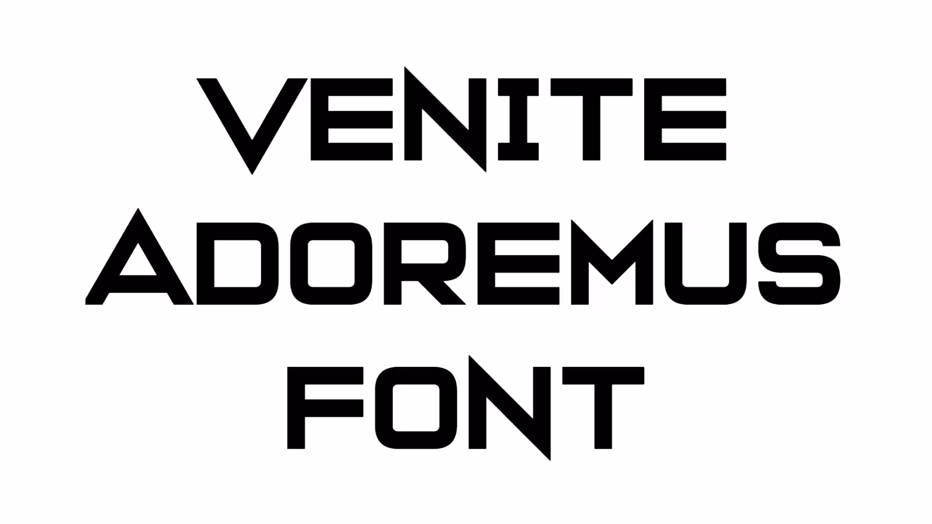 Venite Adoremus Font