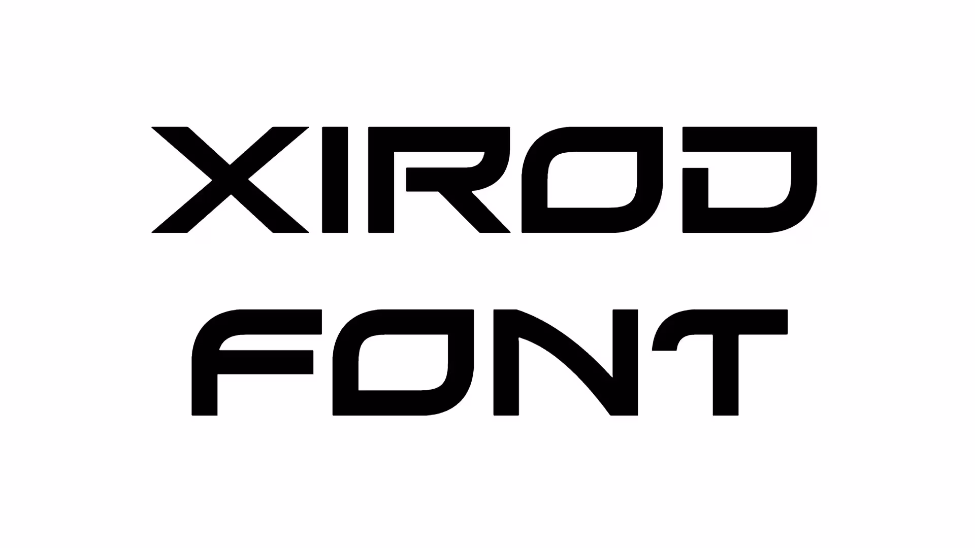 Xirod Font