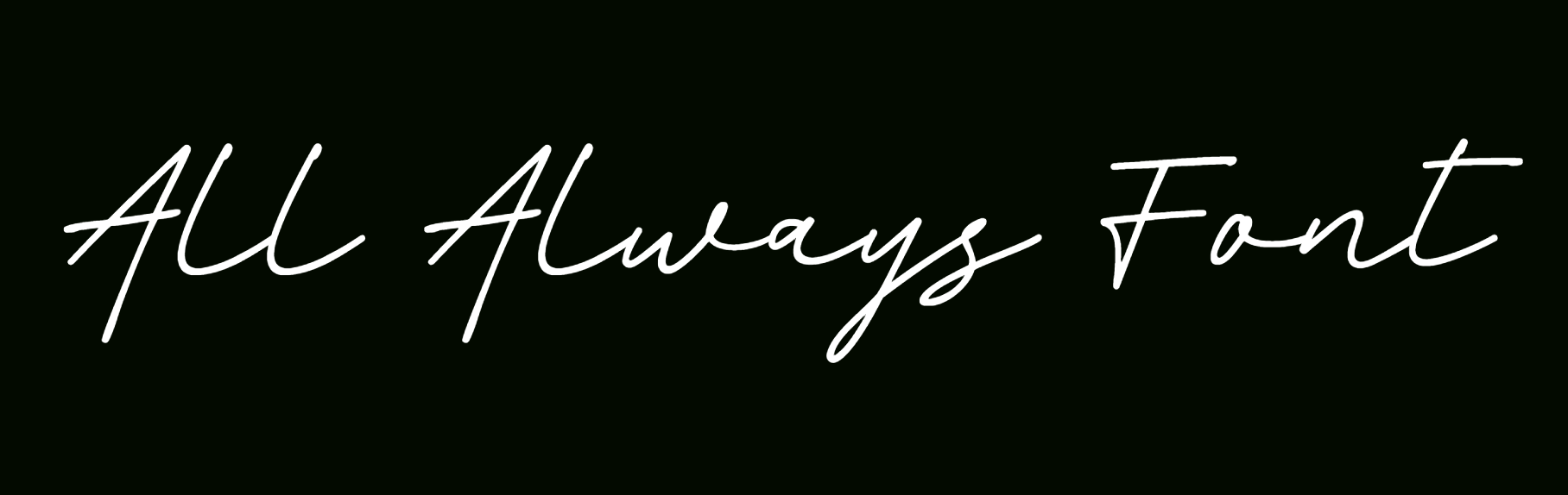 All Always Font