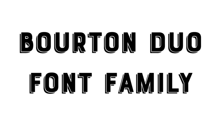 Bourton Duo Font Family