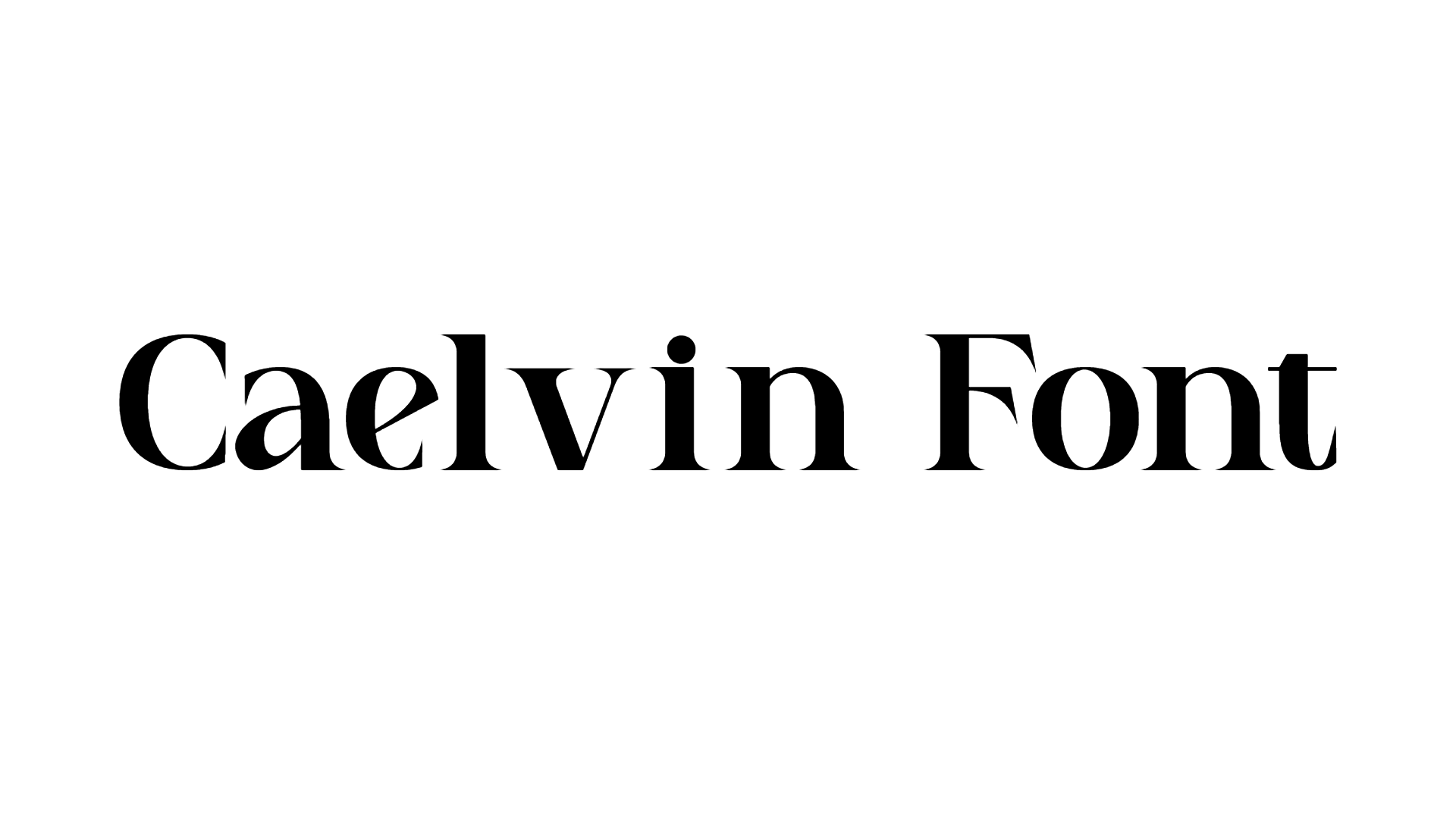 Caelvin Font