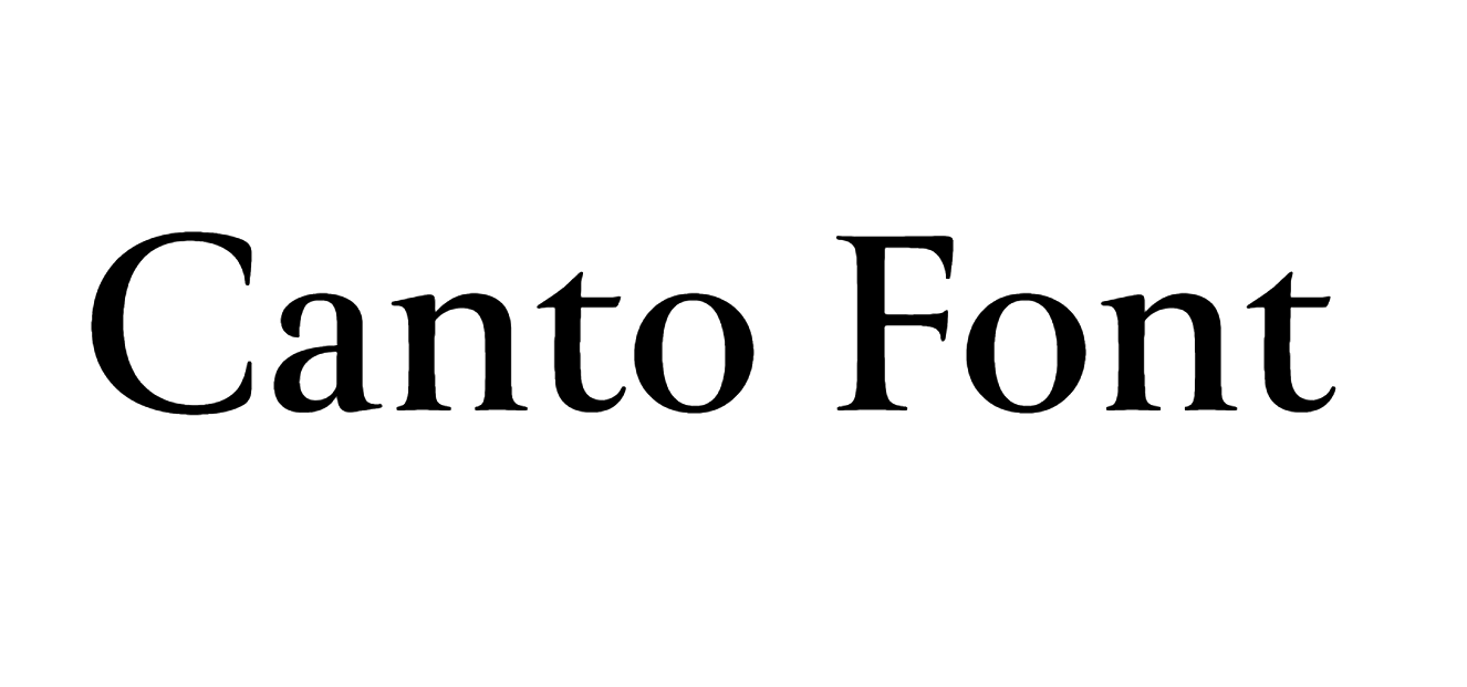 Canto Font