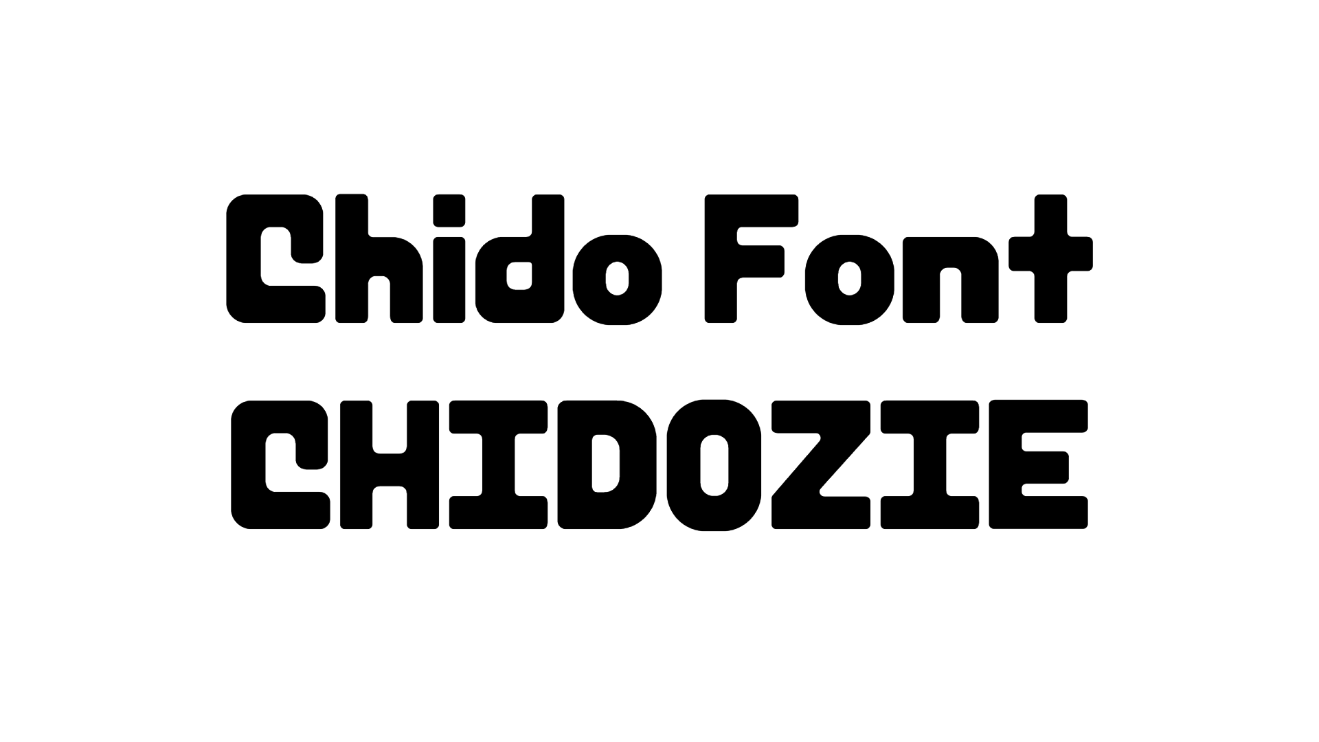 Chido Font