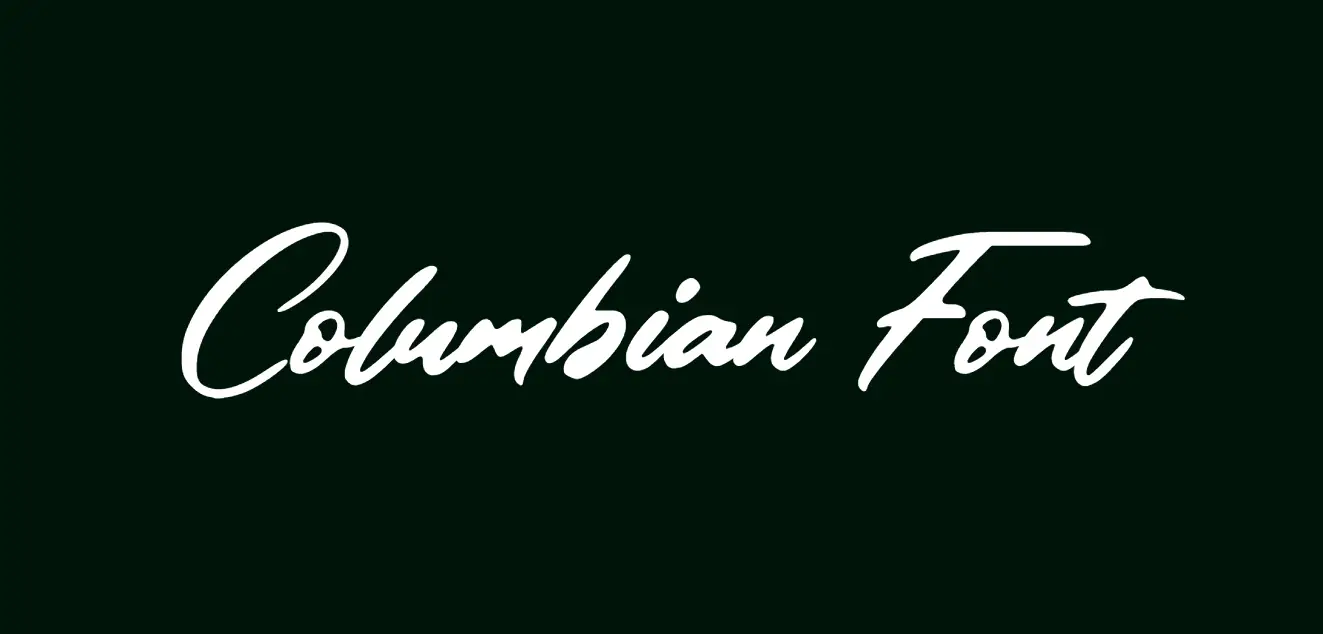 Columbian Font
